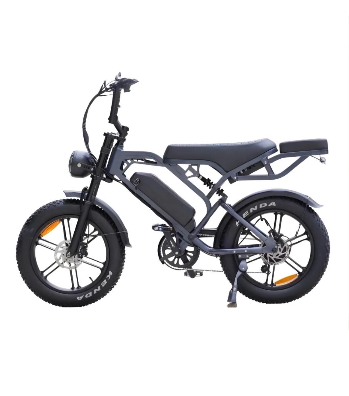Fatbike V20 pro  hydraulische remmen kleur dark grey 