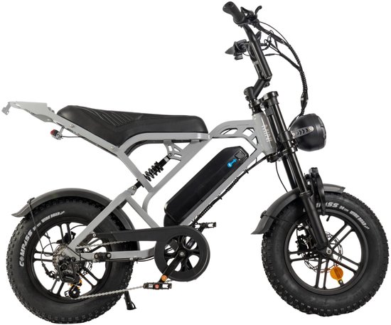 Fatbike V20 pro Mini  hydraulische remmen kleur nardo grey
