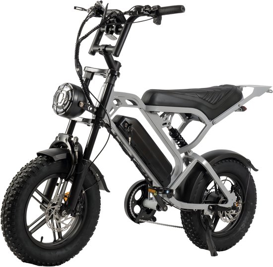 Fatbike V20 pro Mini  hydraulische remmen kleur nardo grey