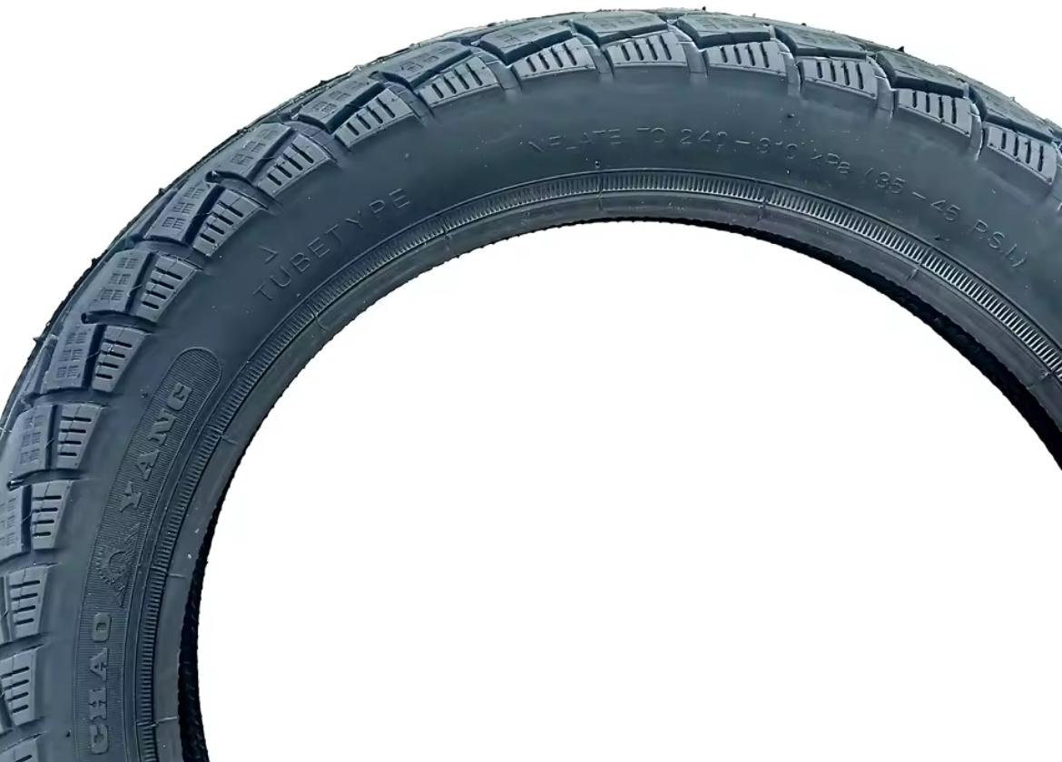 Dyu e bike buitenband  14 x 2.125 inch kleur zwart