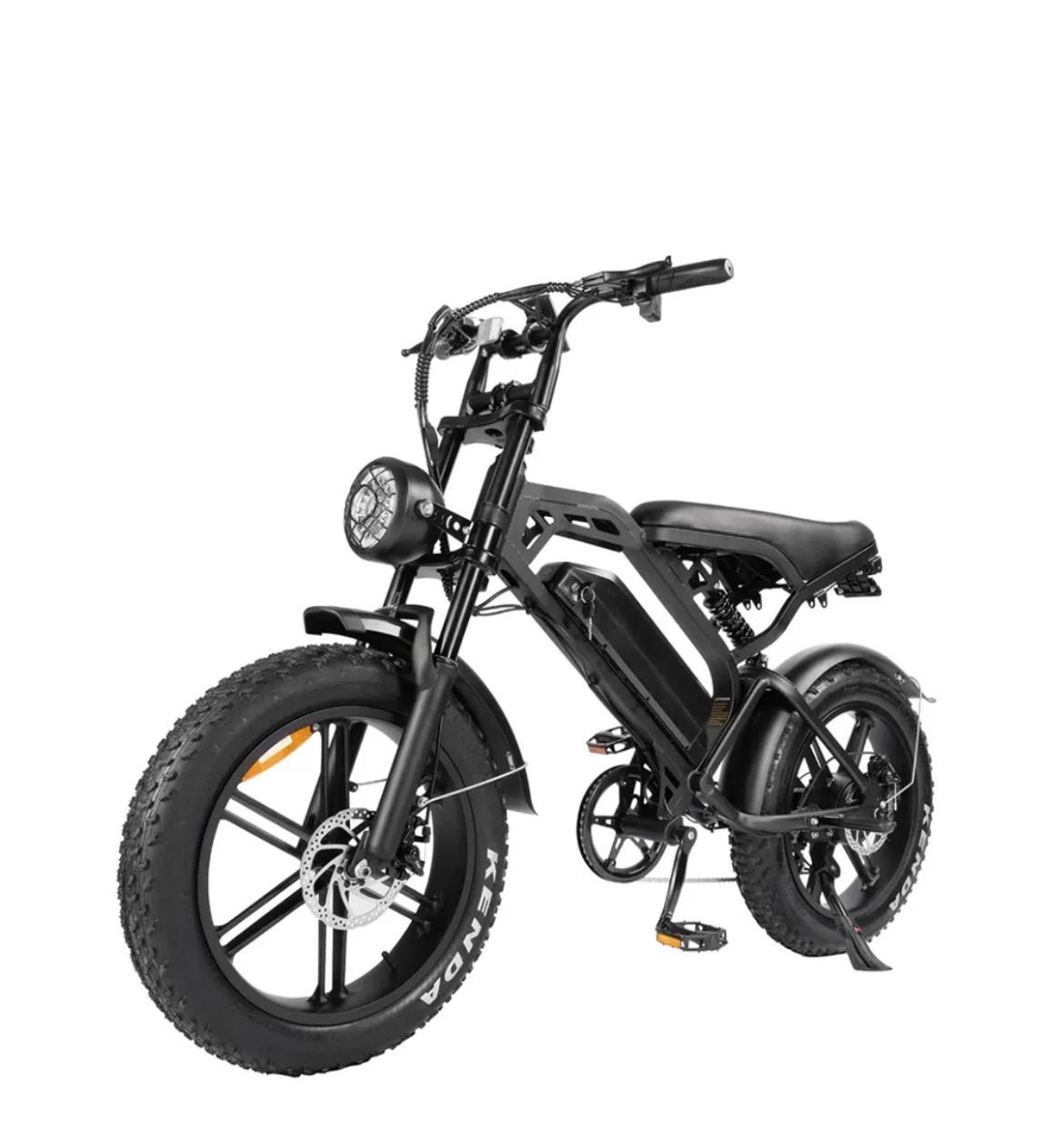 Fatbike sportieve V20 pro  hydraulische remmen kleur zwart 