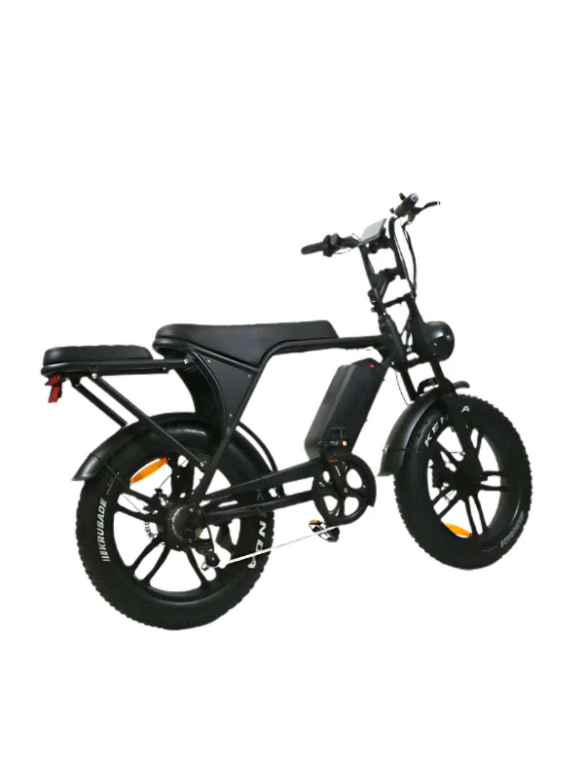 Fatbike ouxi V8 6.0  hydraulische remmen kleur zwart