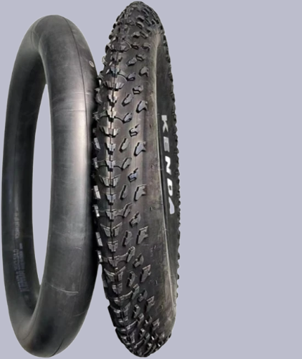 Fatbikes Kenda buitenband + binnenband  20 x 4.0 inch kleur zwart