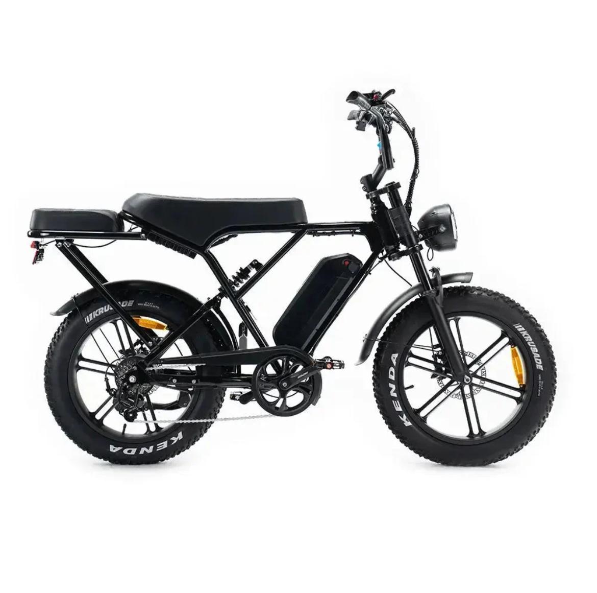 Fatbike ouxi h9 hydraulische remmen kleur zwart