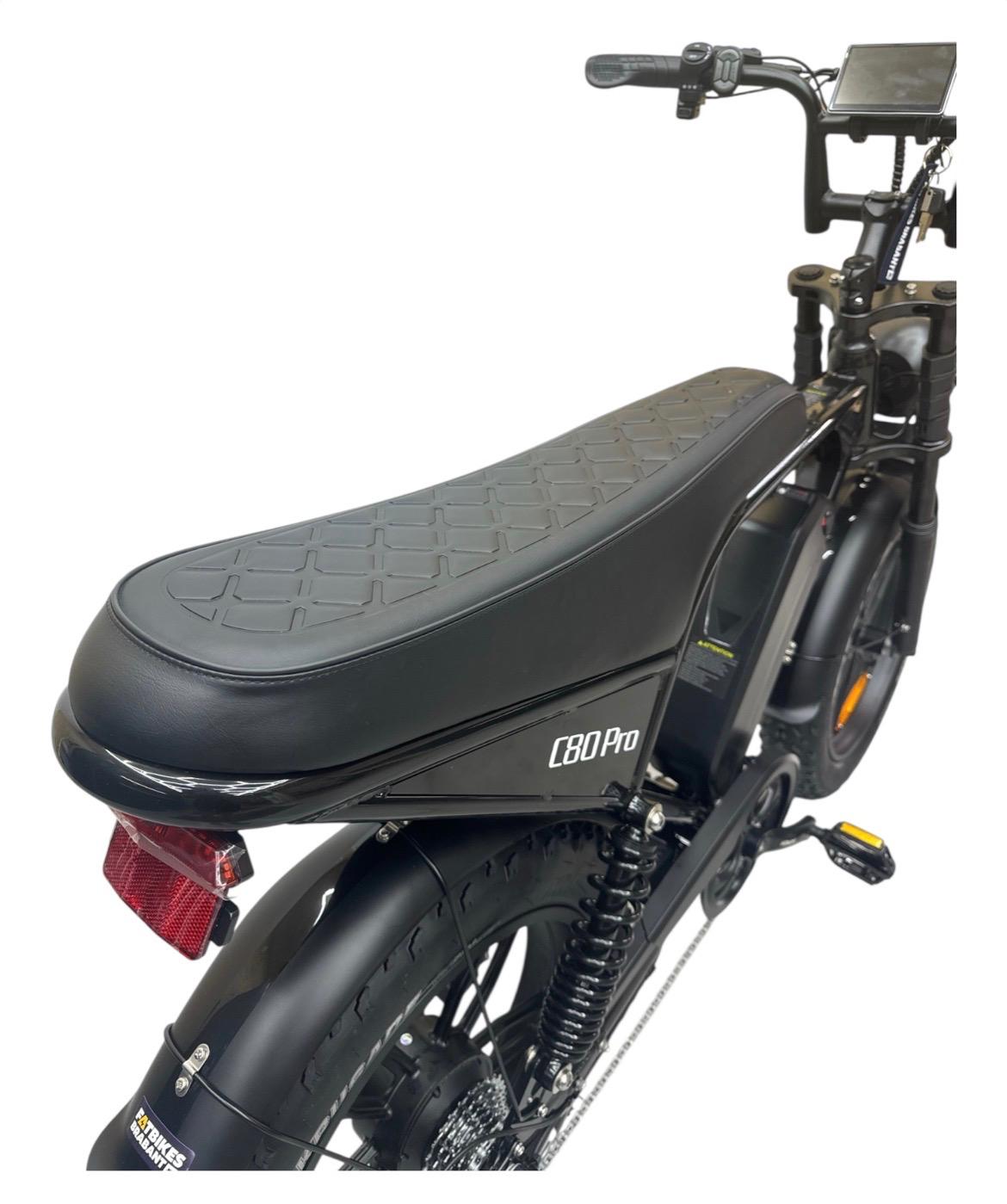 Fatbike ouxi C80 pro  hydraulische remmen kleur zwart