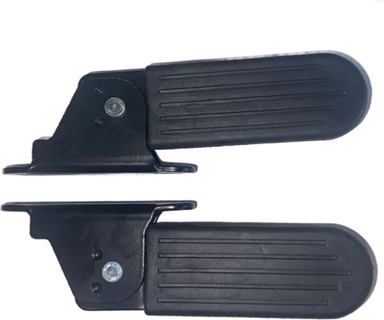Fatbikes Voetsteuntjes pas V8 - V20 - H9 2 stuks kleur zwart