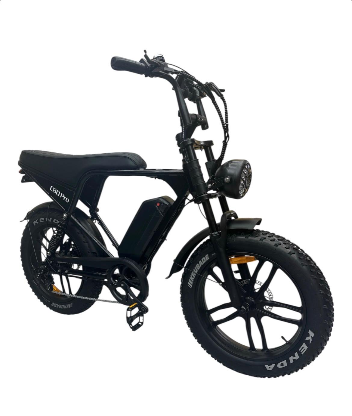 Fatbike ouxi C80 pro  hydraulische remmen kleur zwart