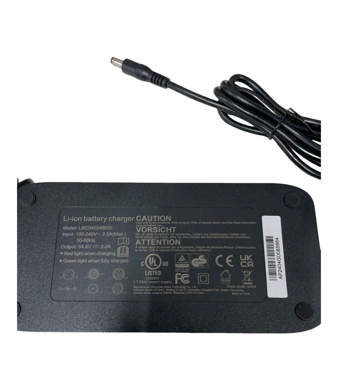 Fatbike oplader voor Ouxi V8, C80, H9, C90 Nieuwste versie