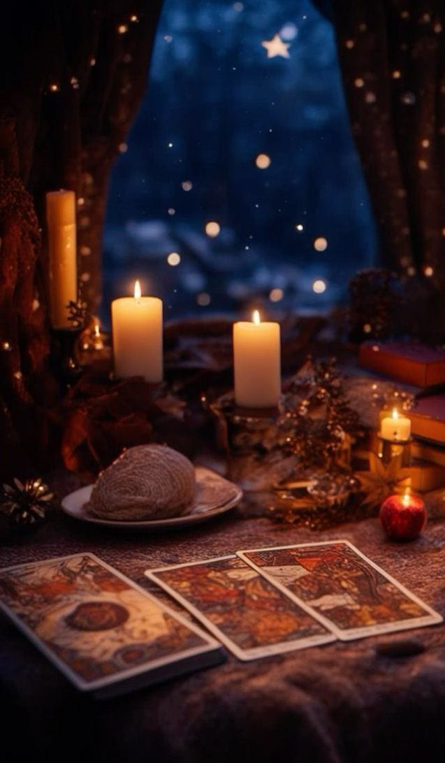 Tarot card reading