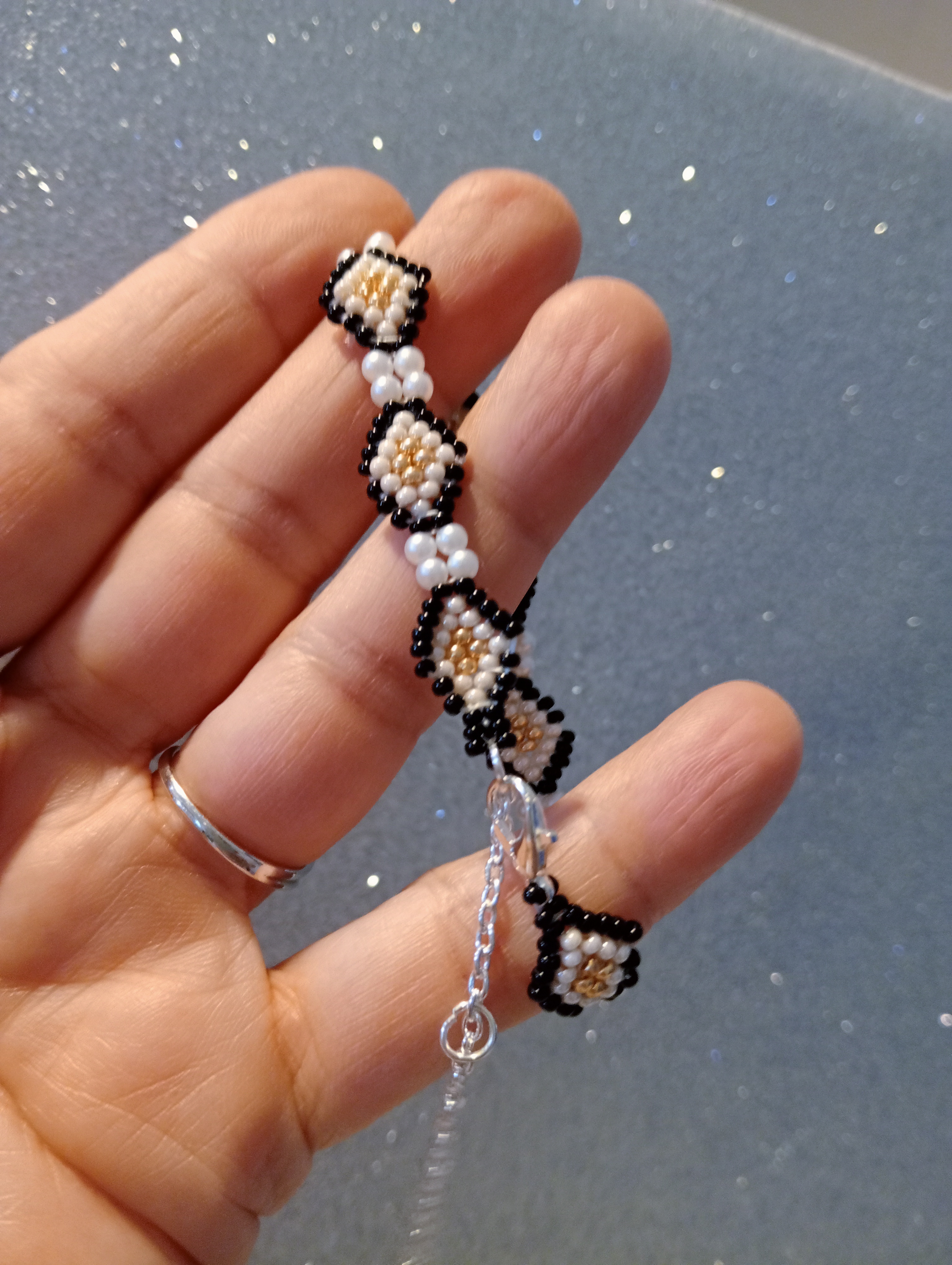 Bracciale Rombi dorati