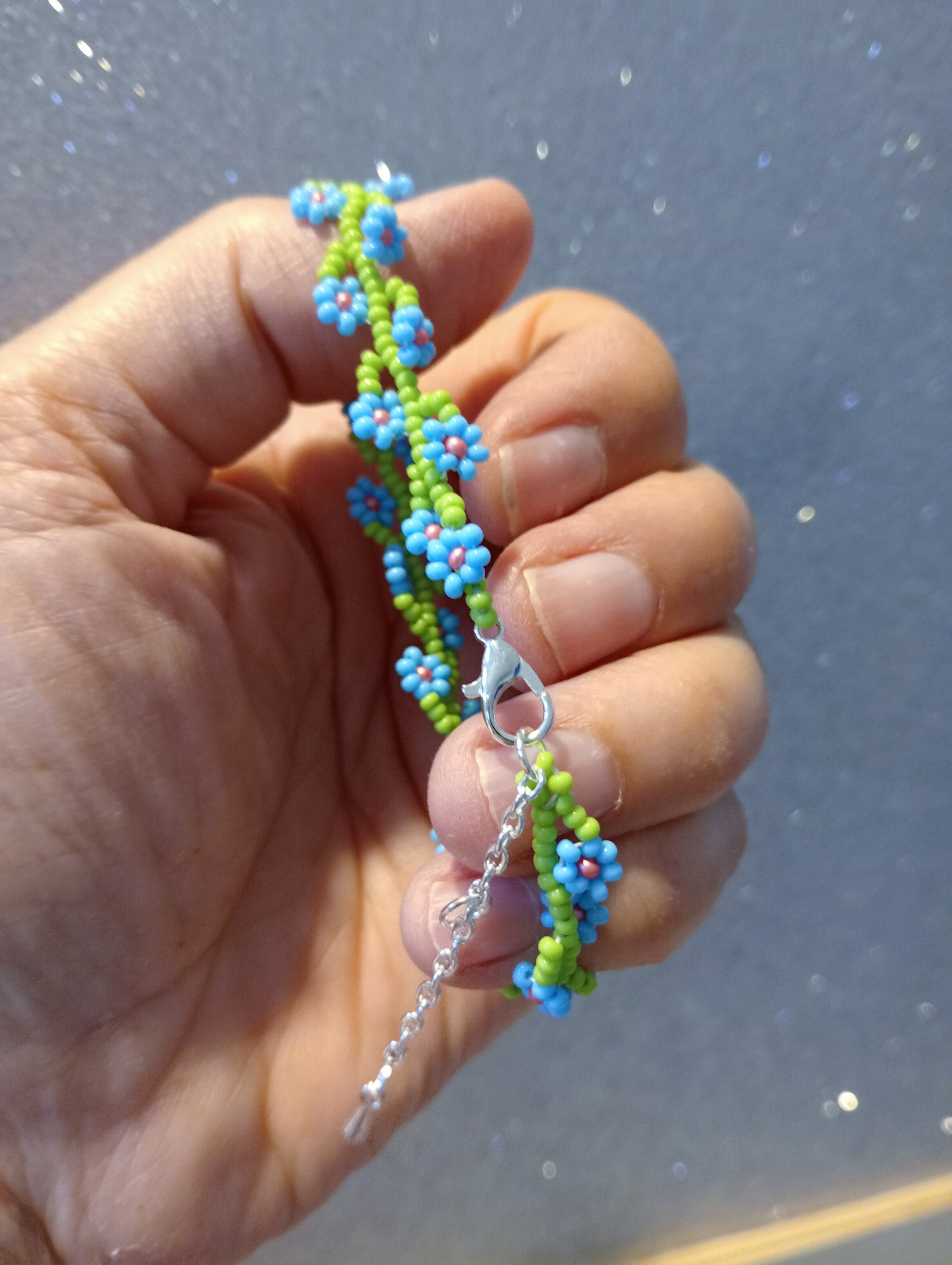 Bracciale fiori di campo