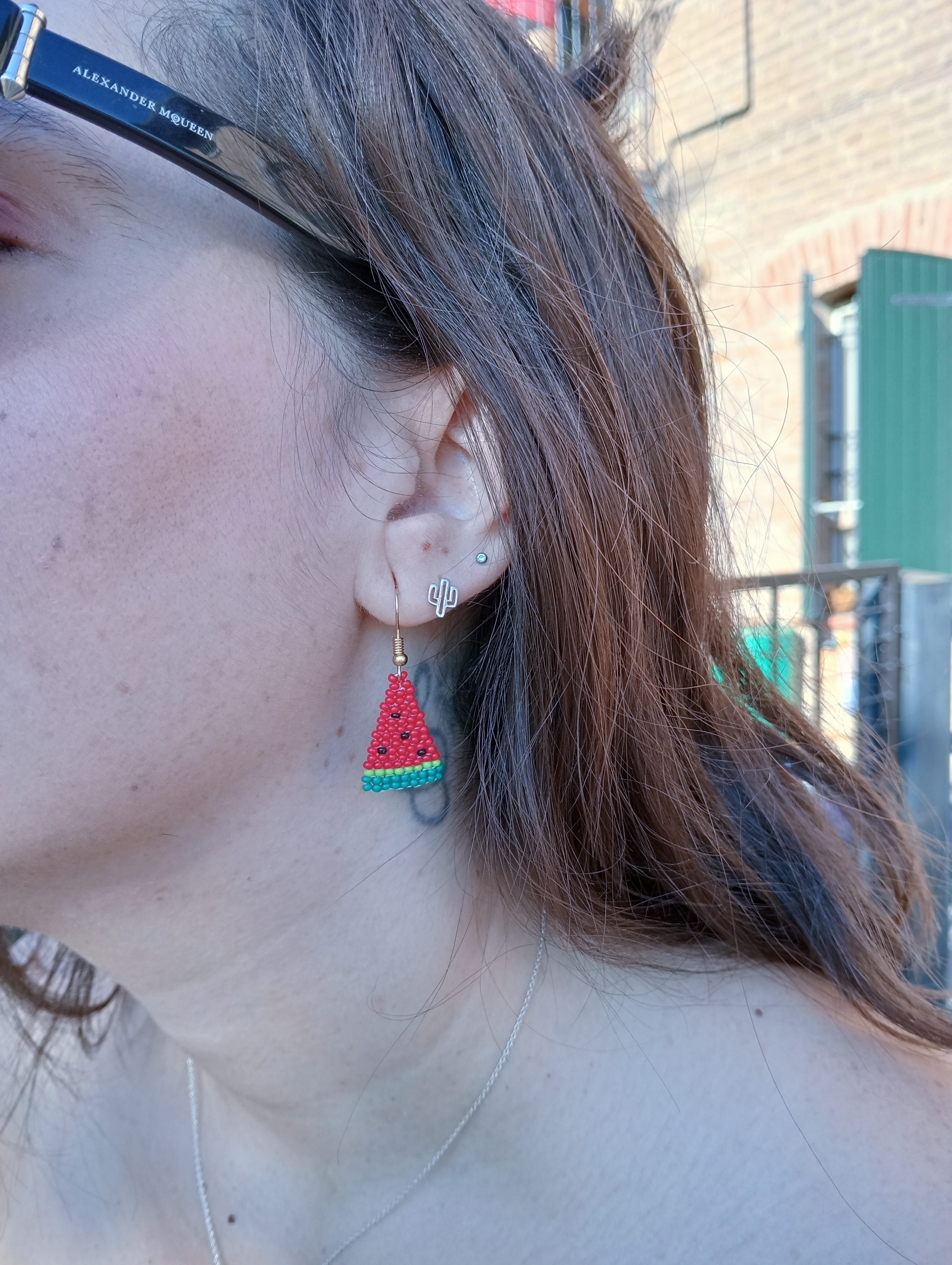 Orecchini Fetta di Anguria