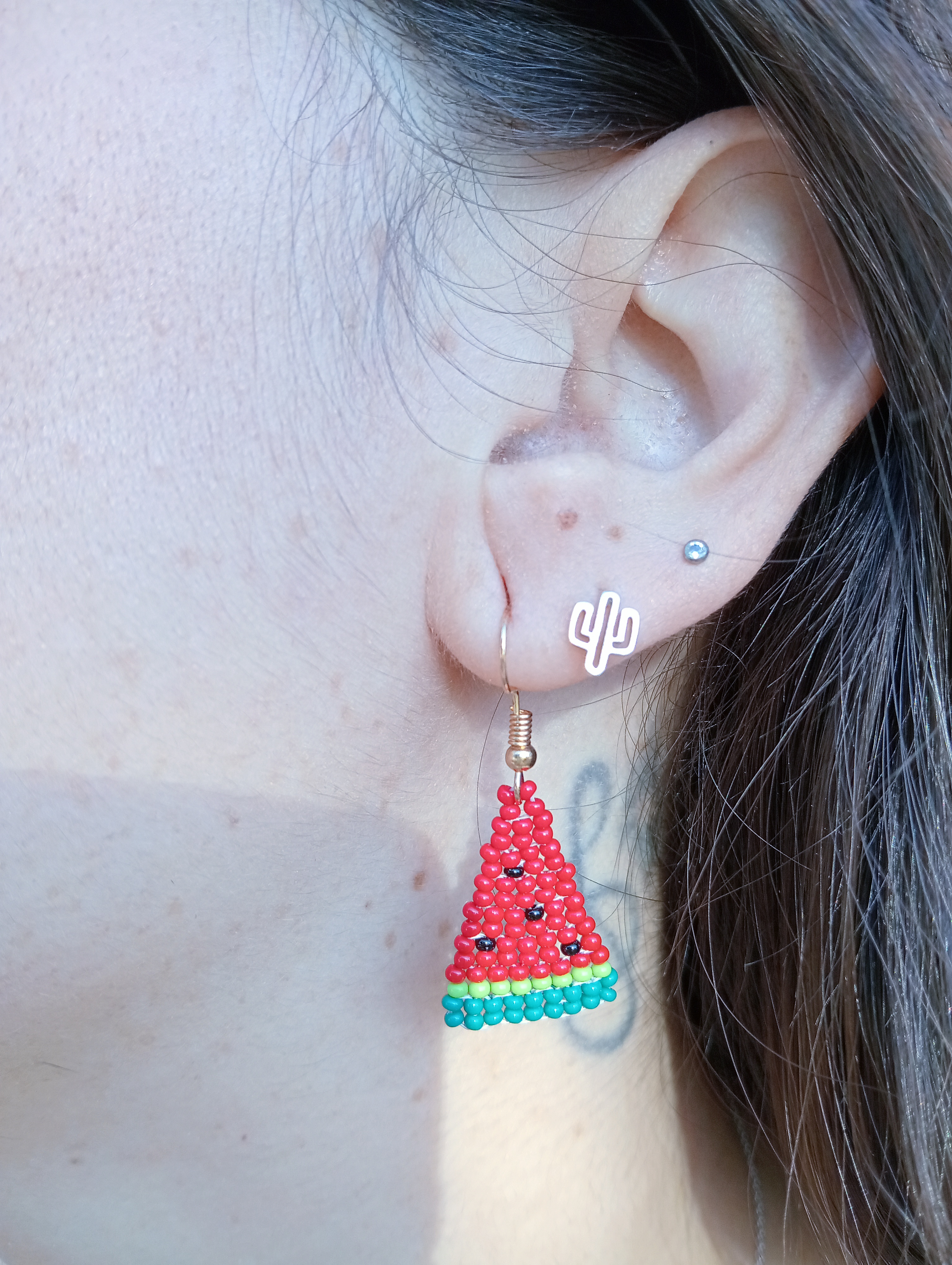 Orecchini Fetta di Anguria