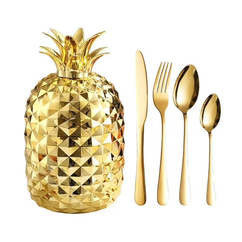 Pineapple Cutlery Set