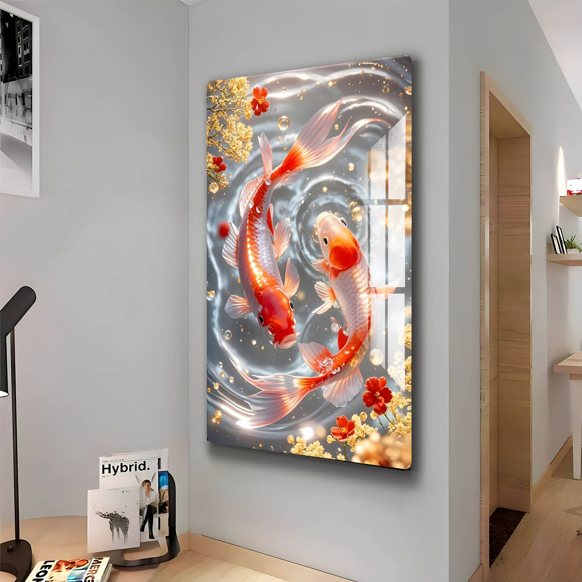 Twin Fish Acrylic Wall Art