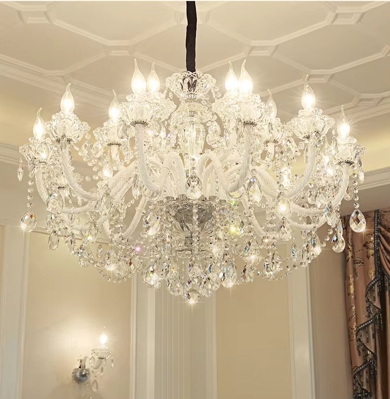 Royal Radiance Crystal Chandelier