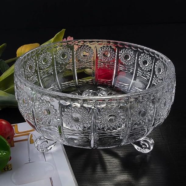 Nova Crystal Footed Bowl