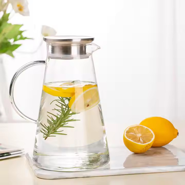 Water Jug with Stainless Steel Lid