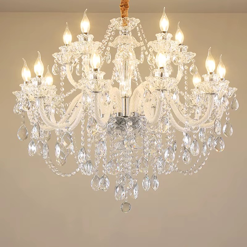 Royal Radiance Crystal Chandelier