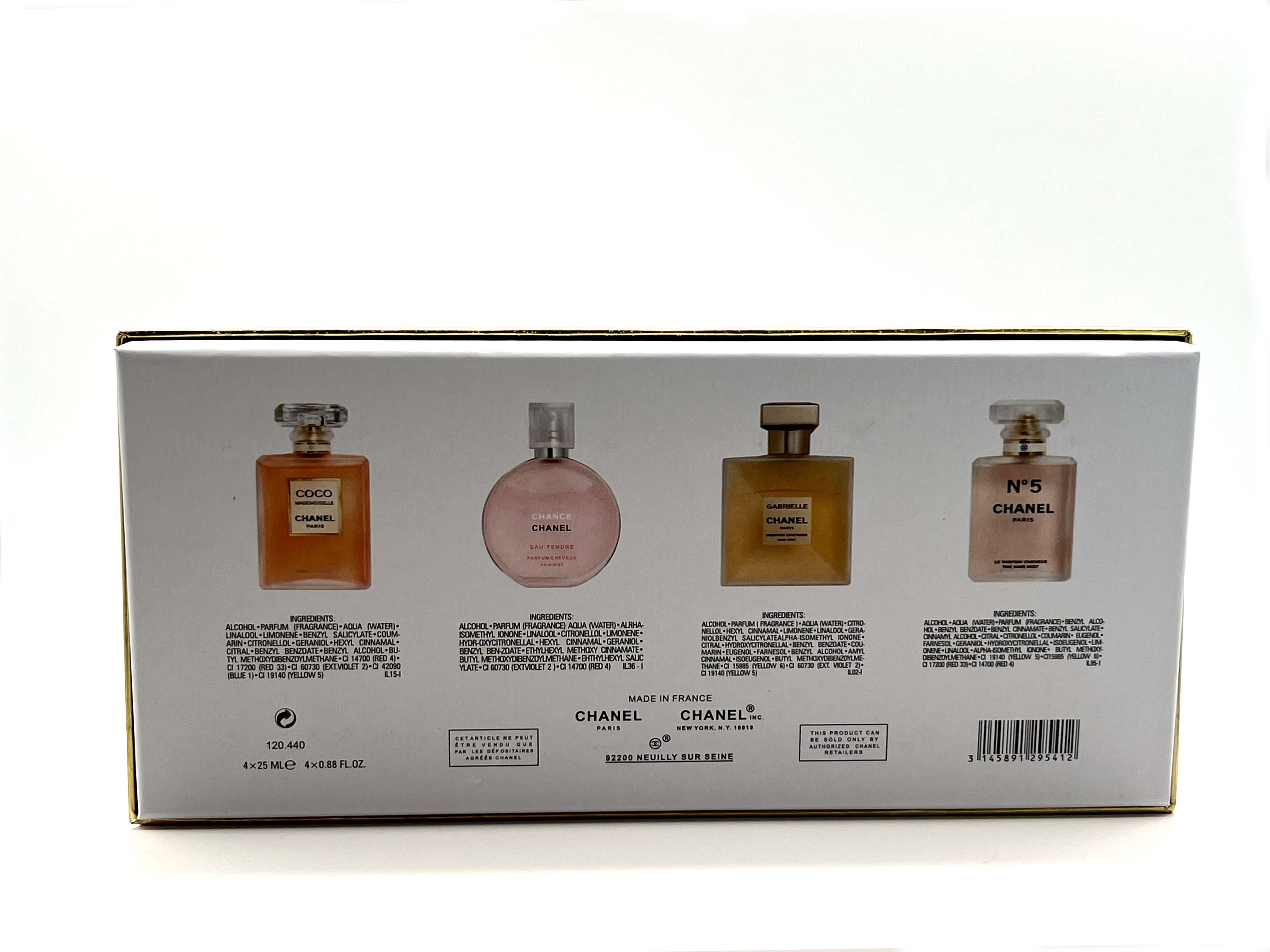Chanel Perfume Set (4 x 1 oz)