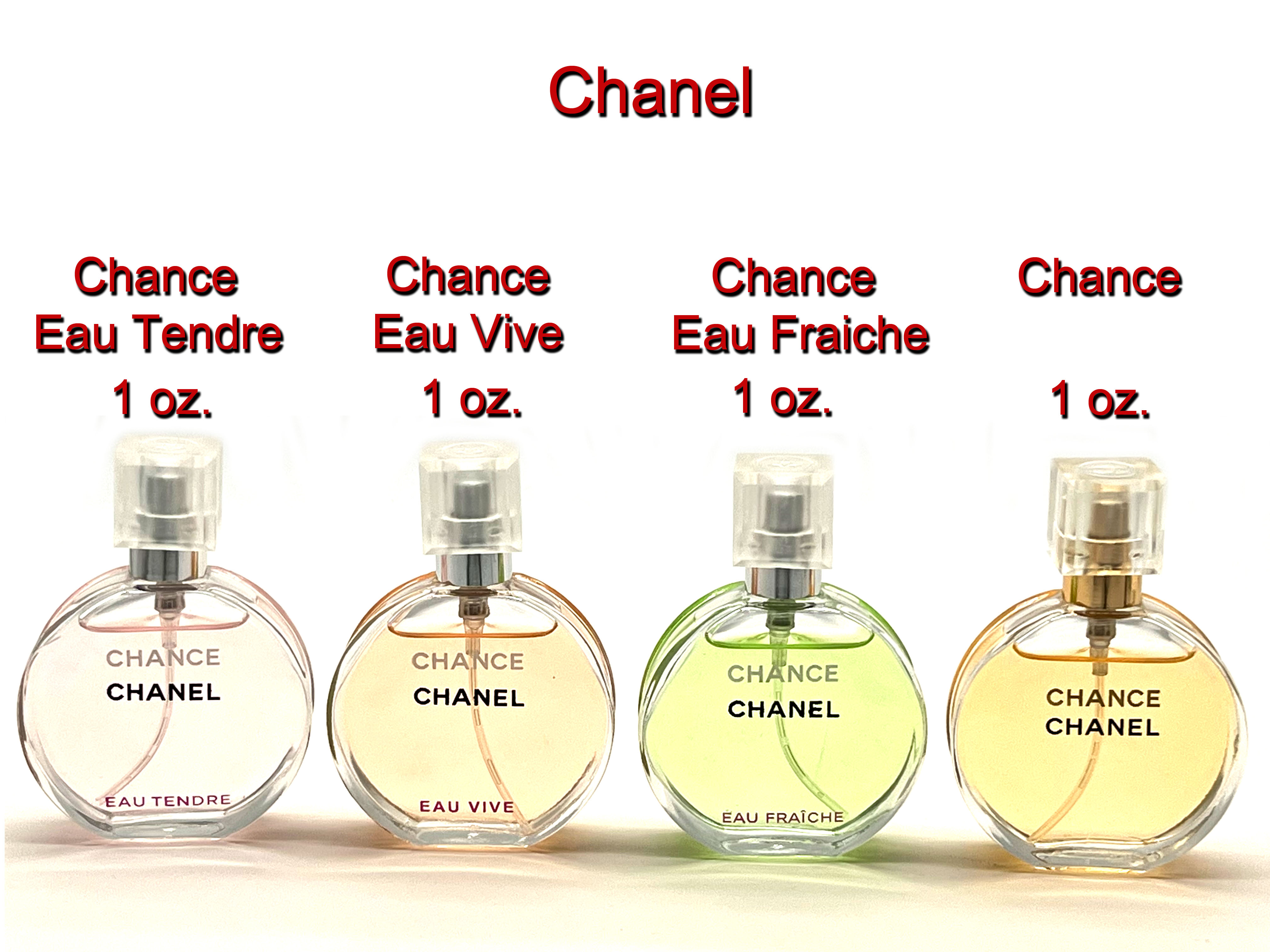 Chanel Chance Perfume Collection