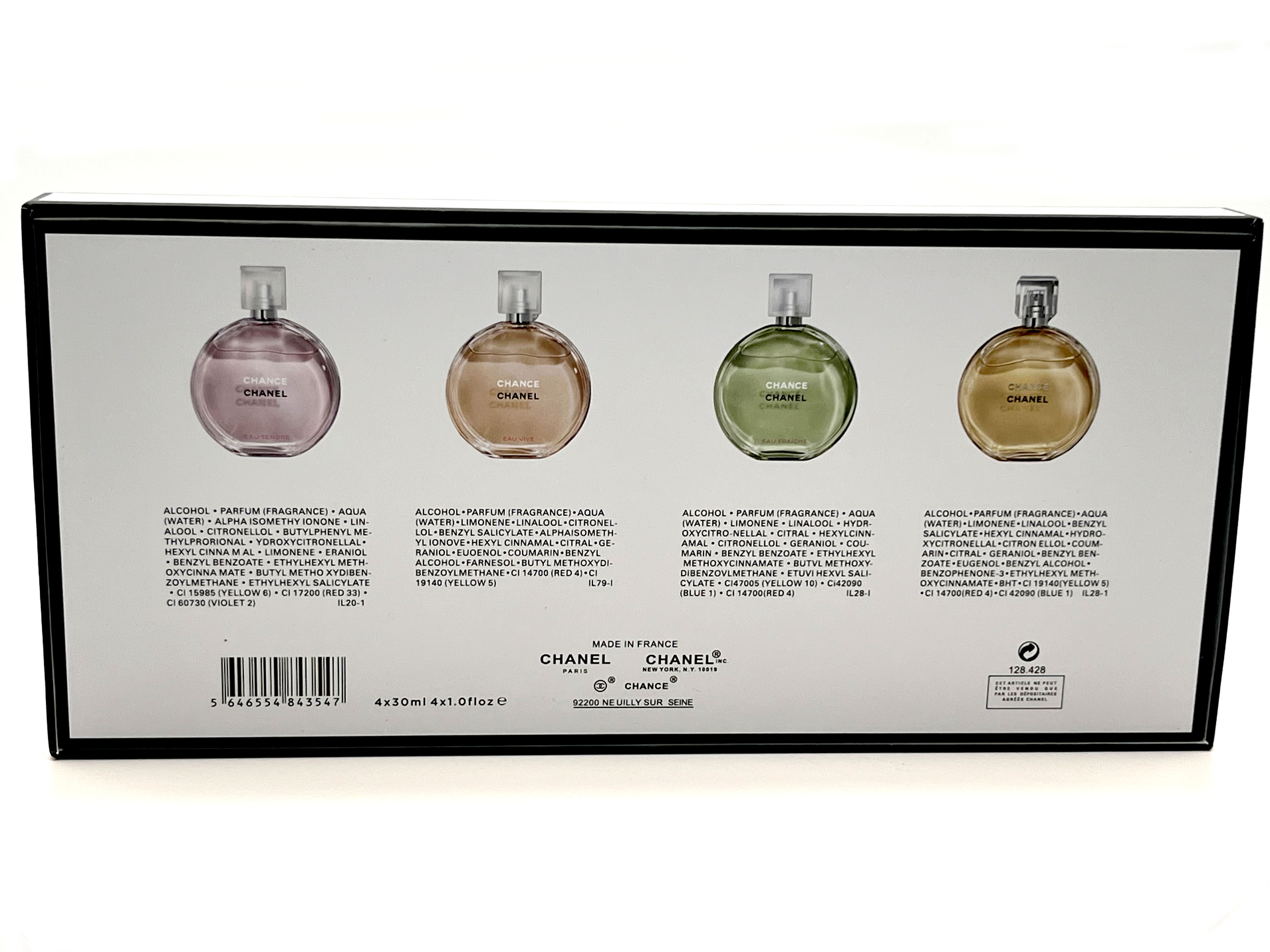 Chanel Chance Perfume Collection