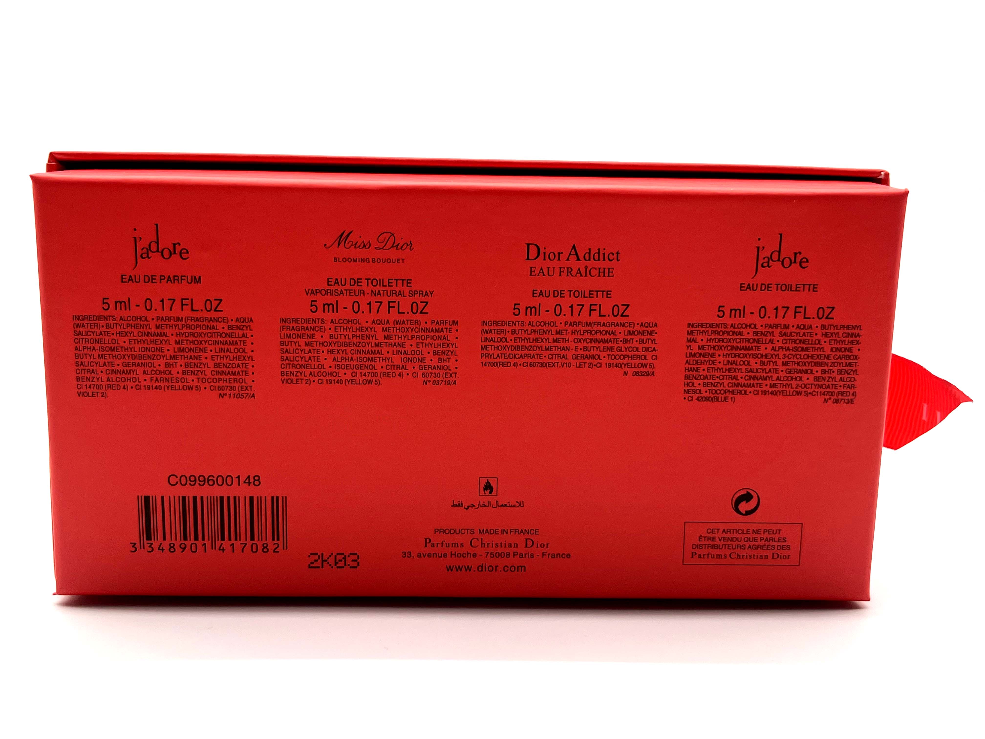 Dior Miniature Perfume Set