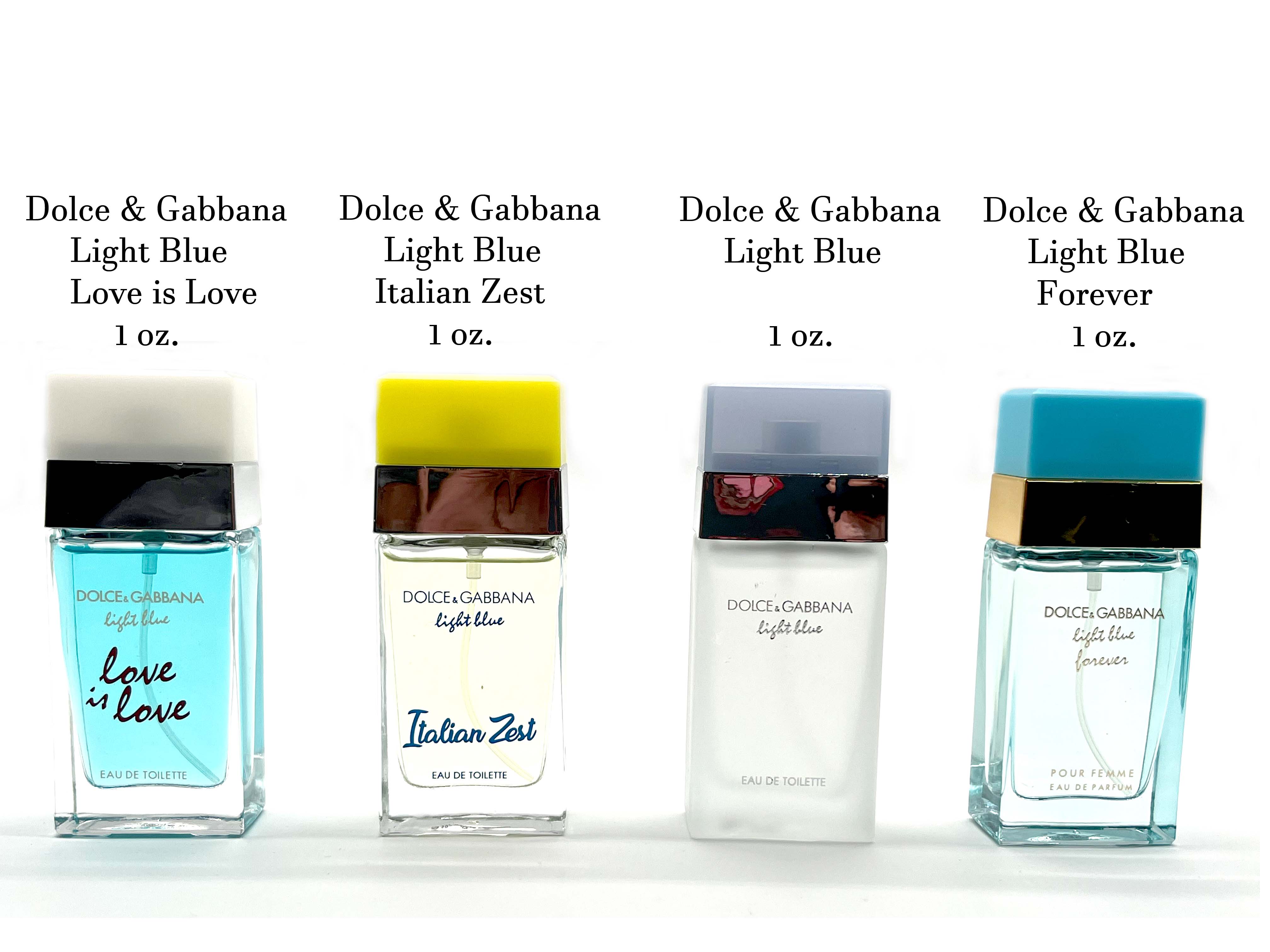 Dolce & Gabbana Light Blue Perfume Collection