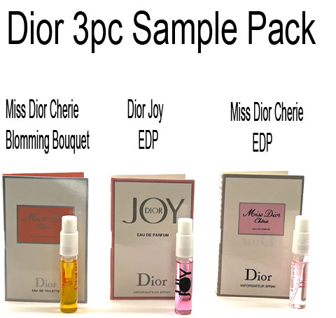 Dior 3pc Sample Pack