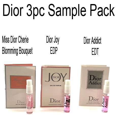 Dior 3pc Sample Pack