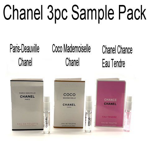 Chanel 3pc Sample Pack
