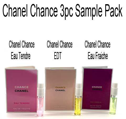 Chanel Chance 3pc Sample Pack