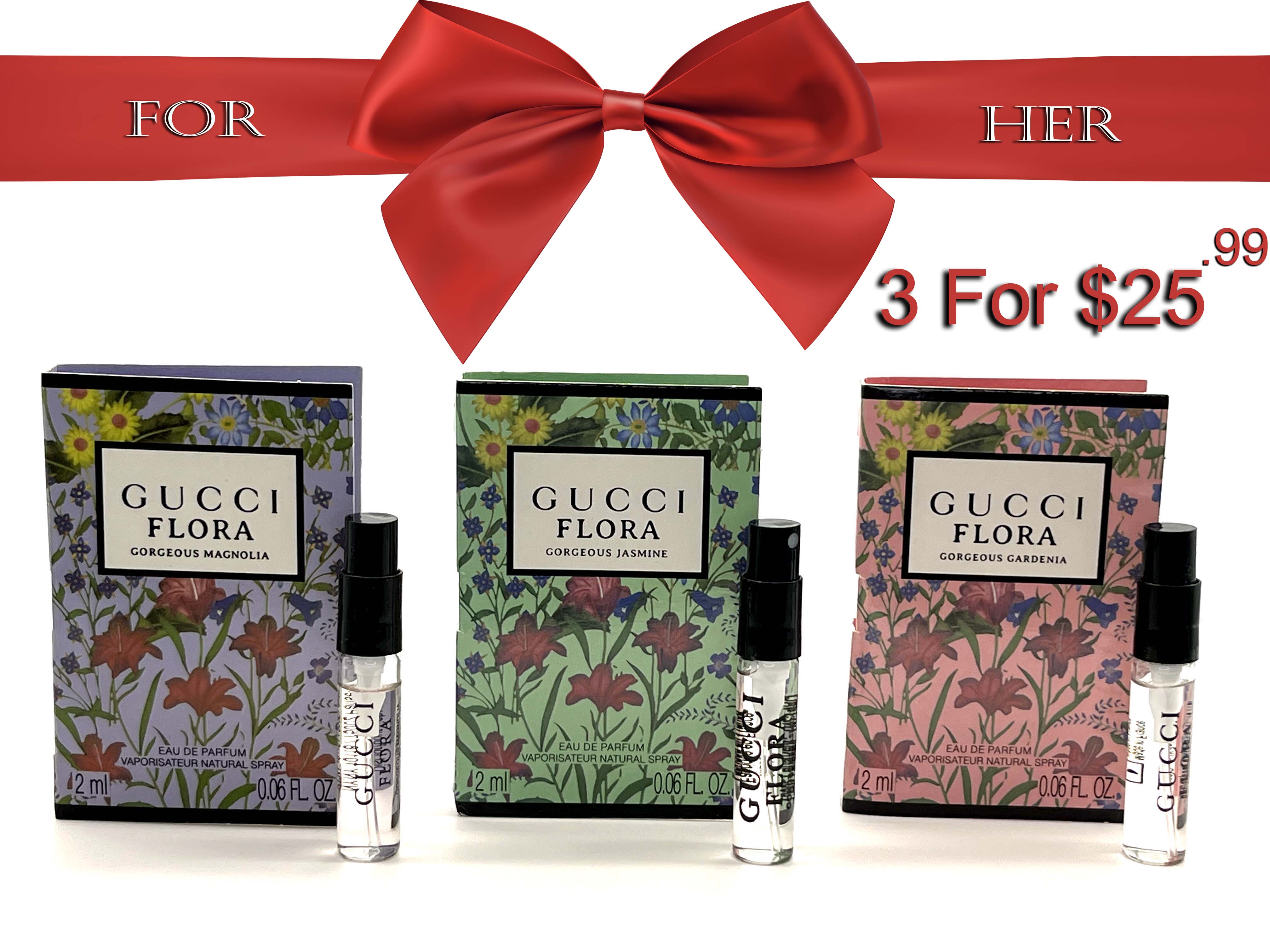 Gucci Flora Perfume Sample Set