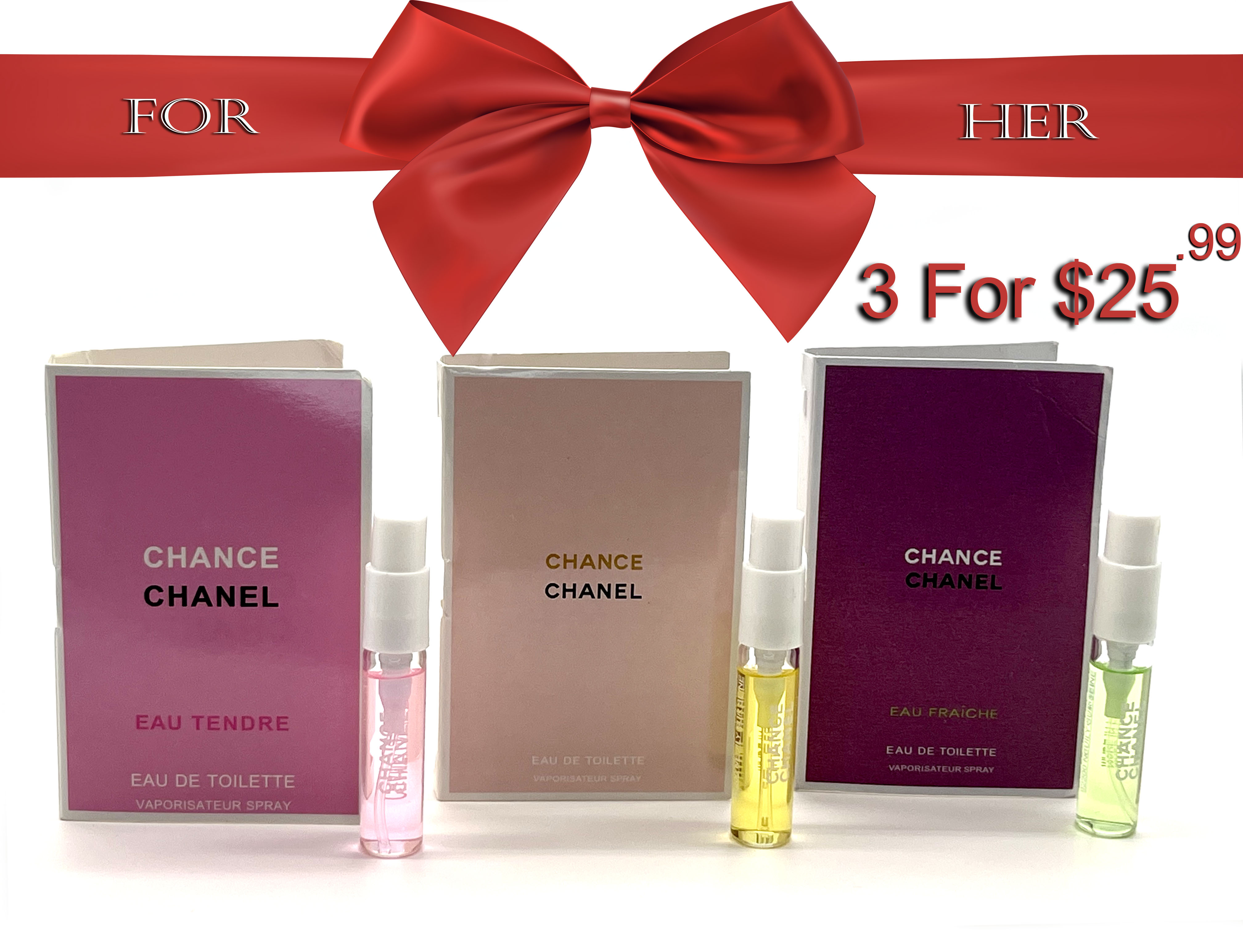Chanel Chance Eau De Toilette Mini Collection