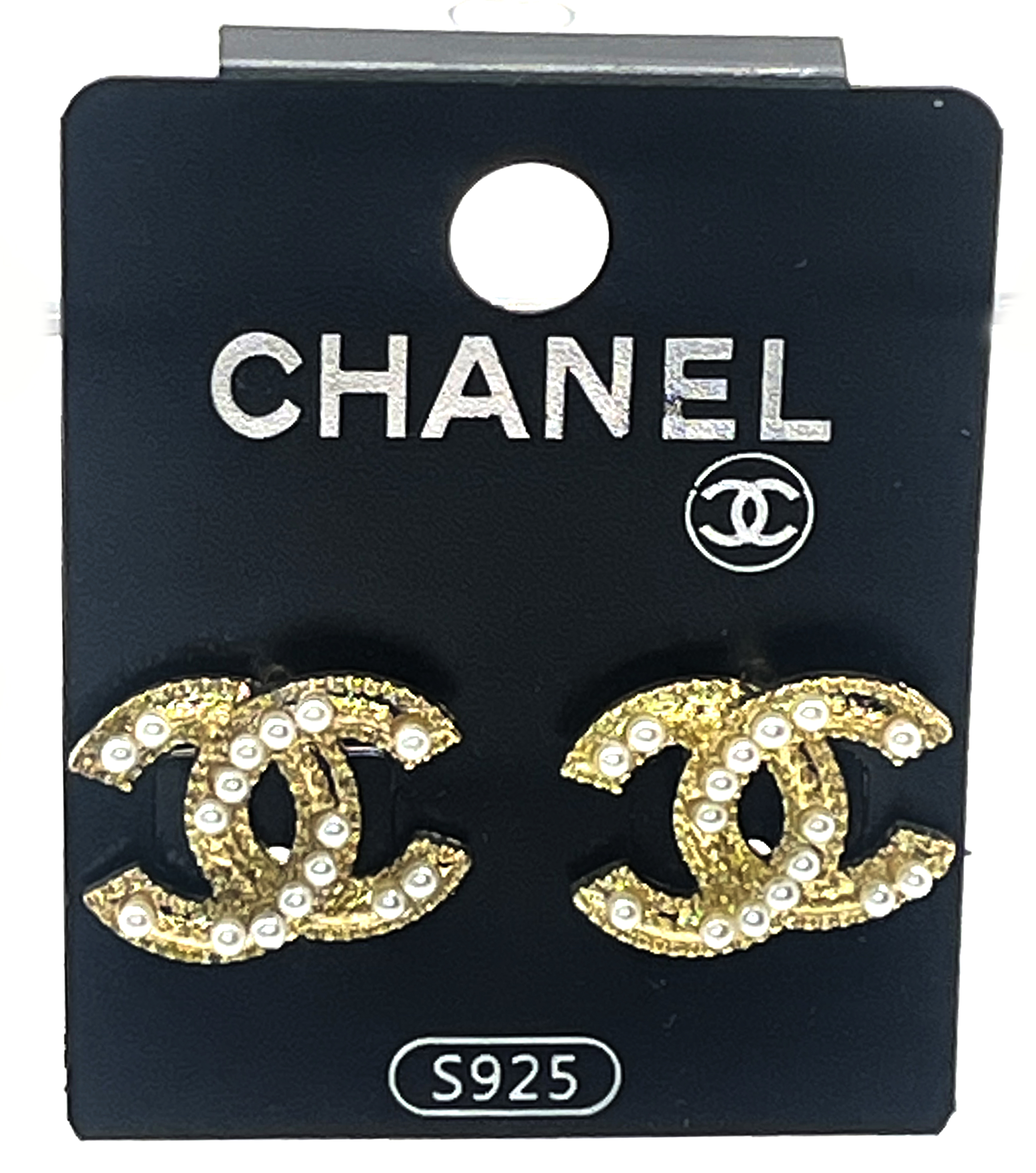 Chanel Gold & Pearl Earrings