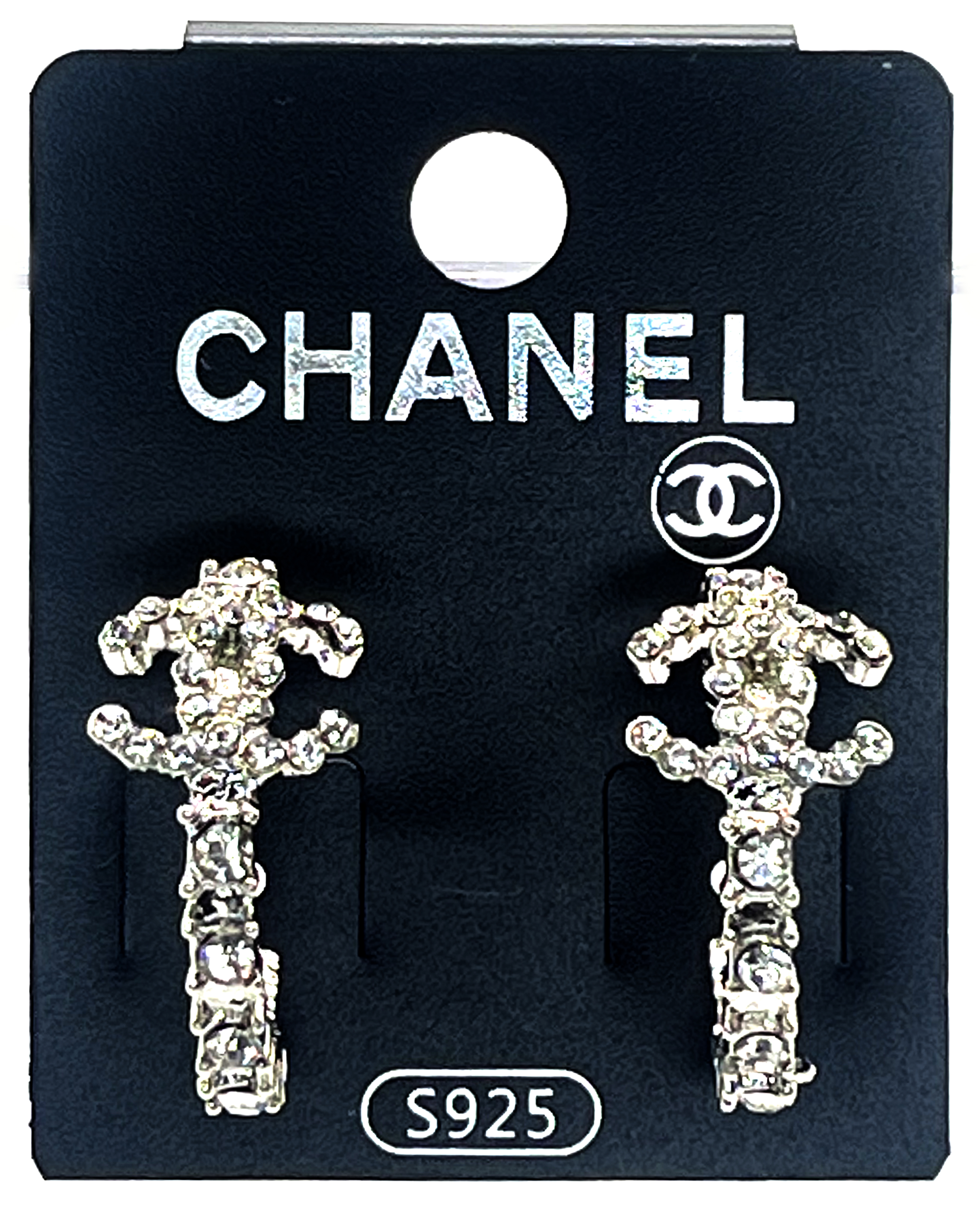 Chanel S925 Crystal Earrings