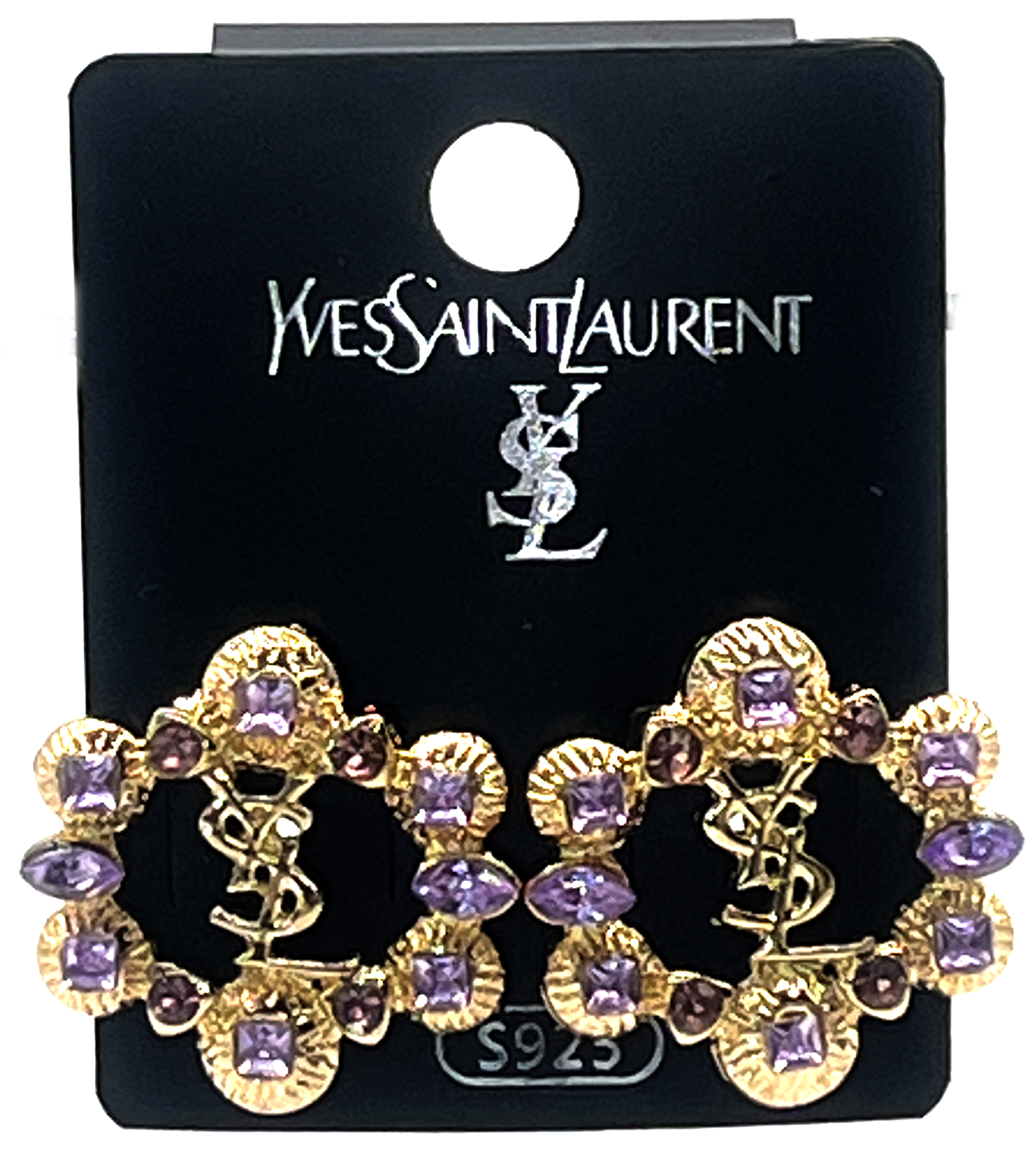 Yves Saint Laurent Gold Earrings