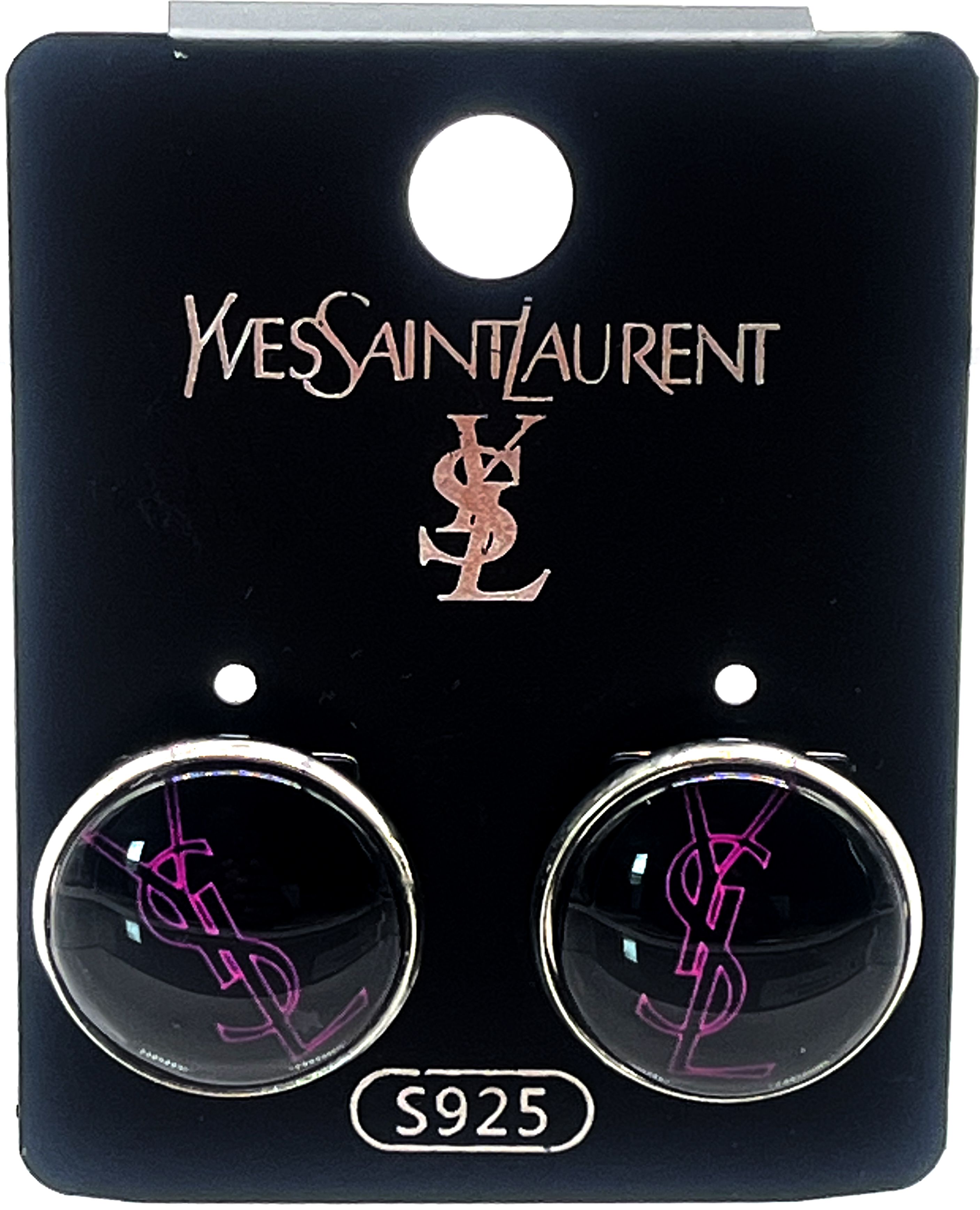 Yves Saint Laurent Silver Earrings
