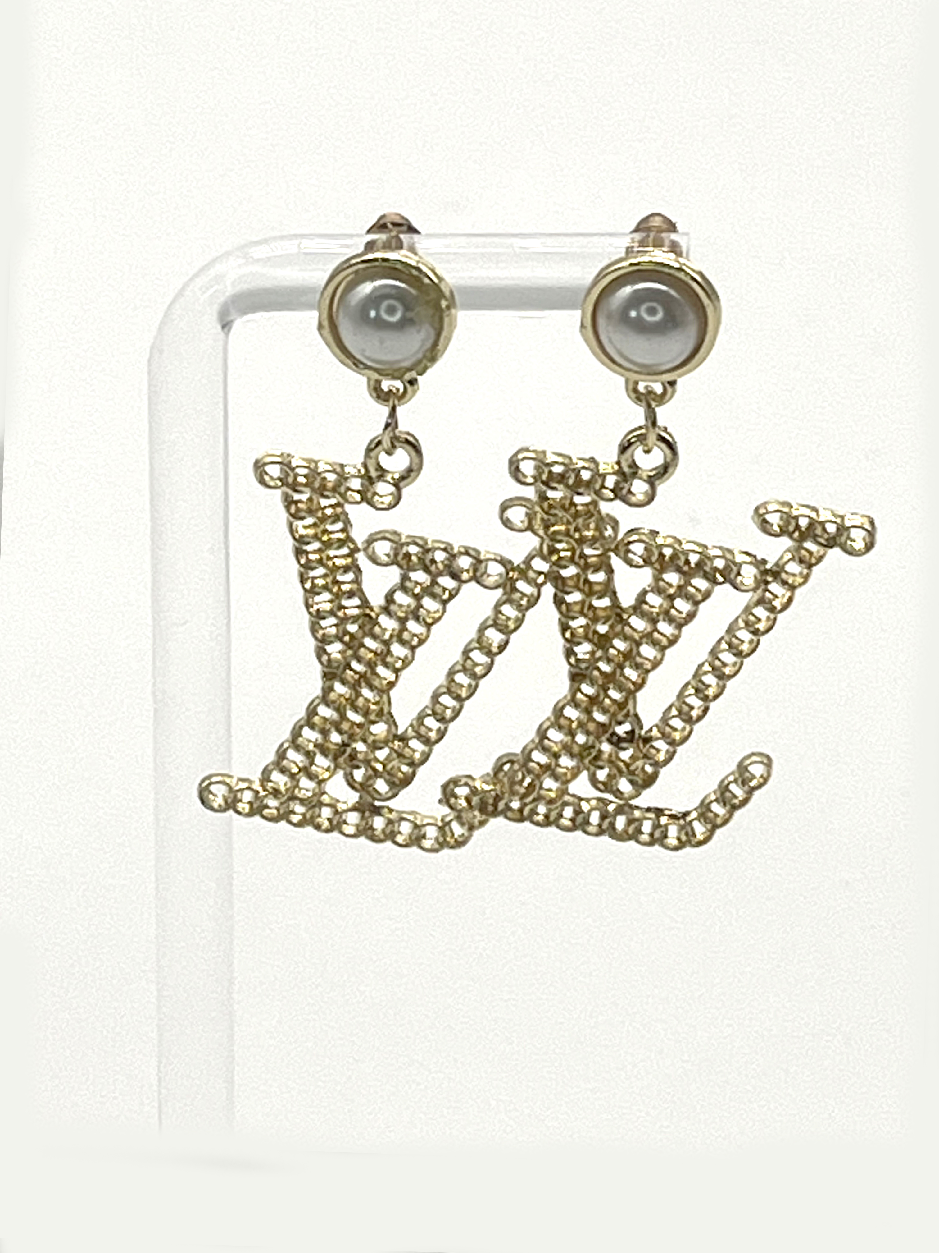 Louis Vuitton Chain Earrings