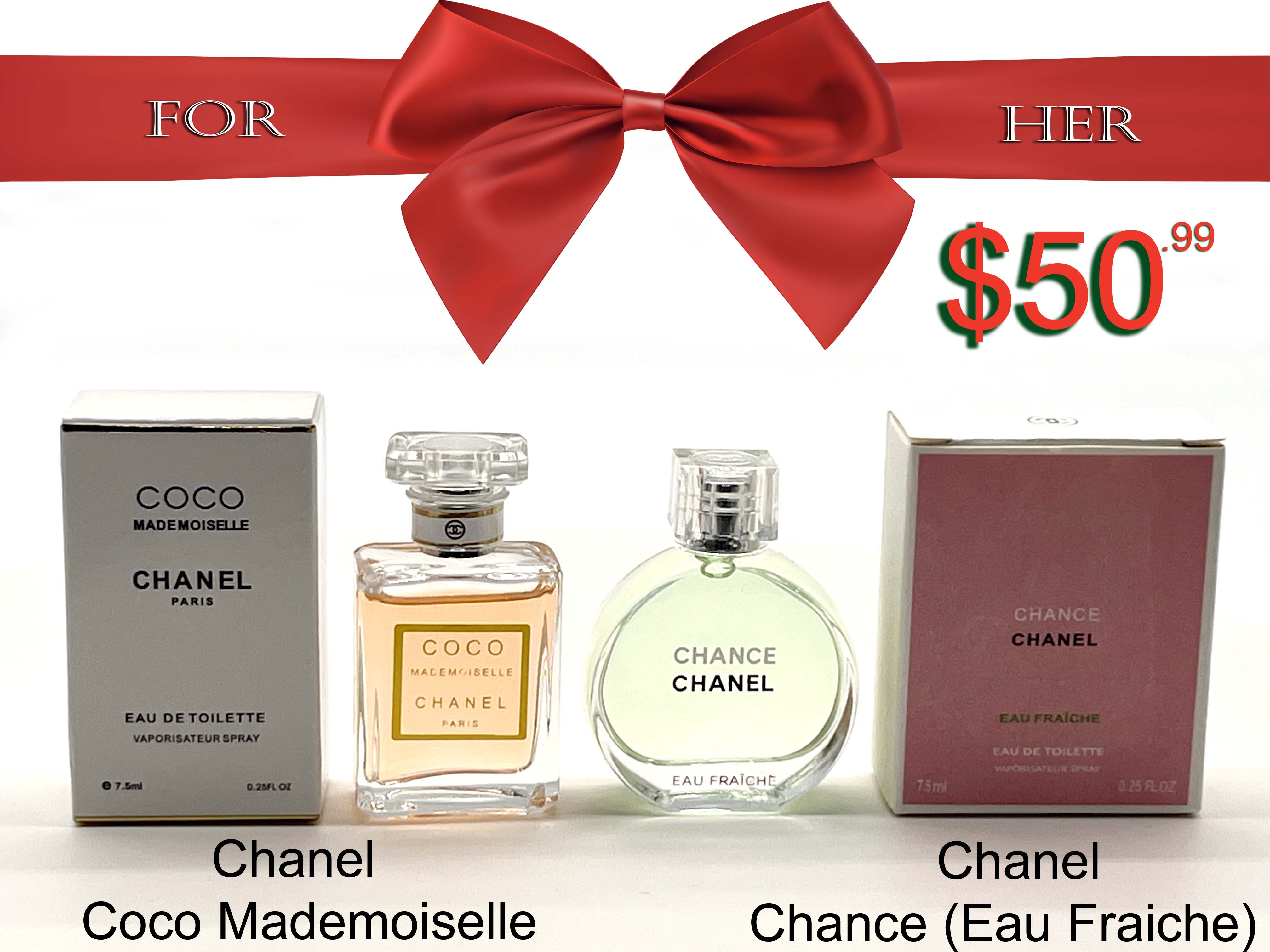 Chanel Coco Mademoiselle & Chance Eau Fraiche