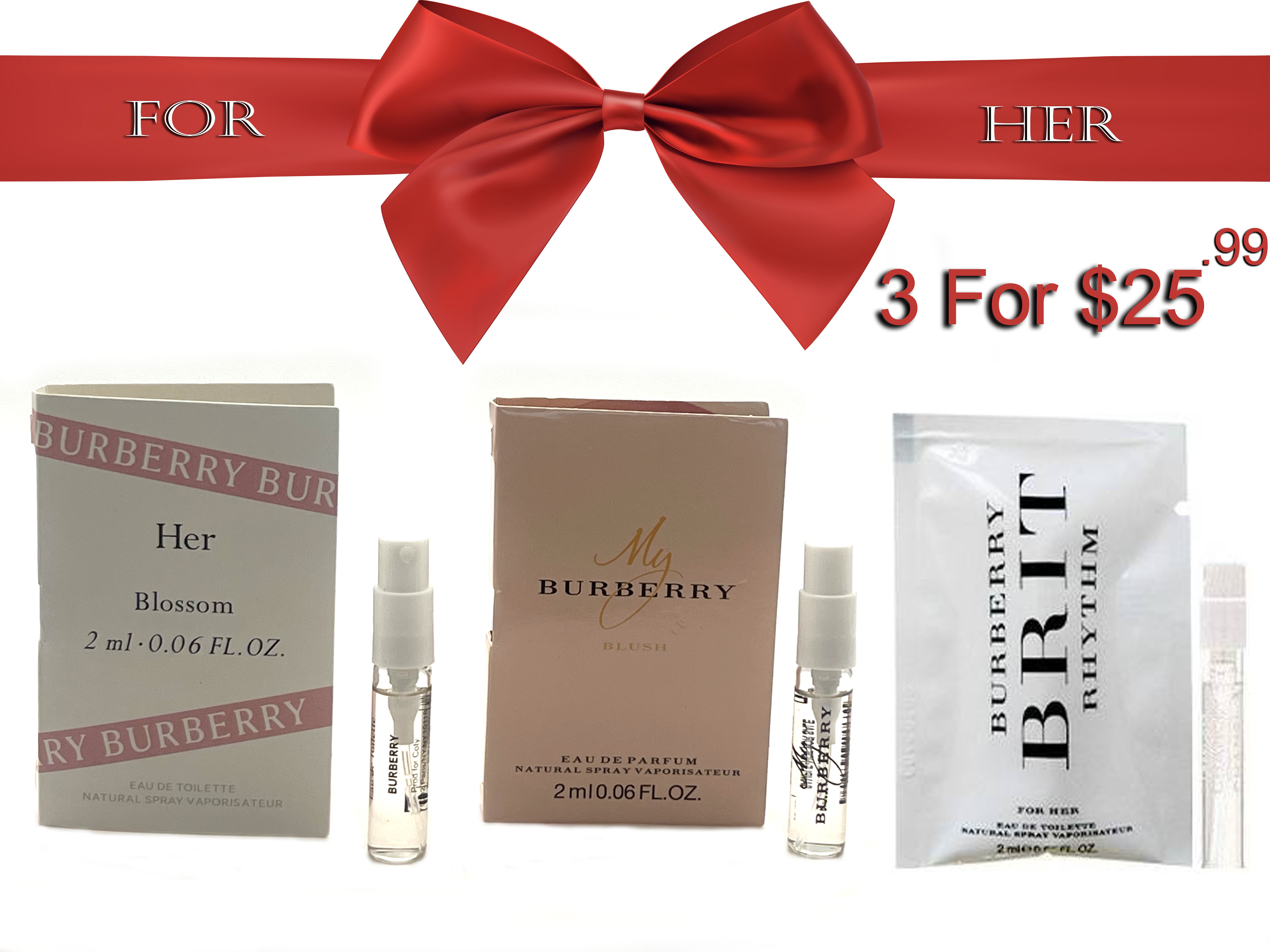 Burberry Perfume Sample Set for Her