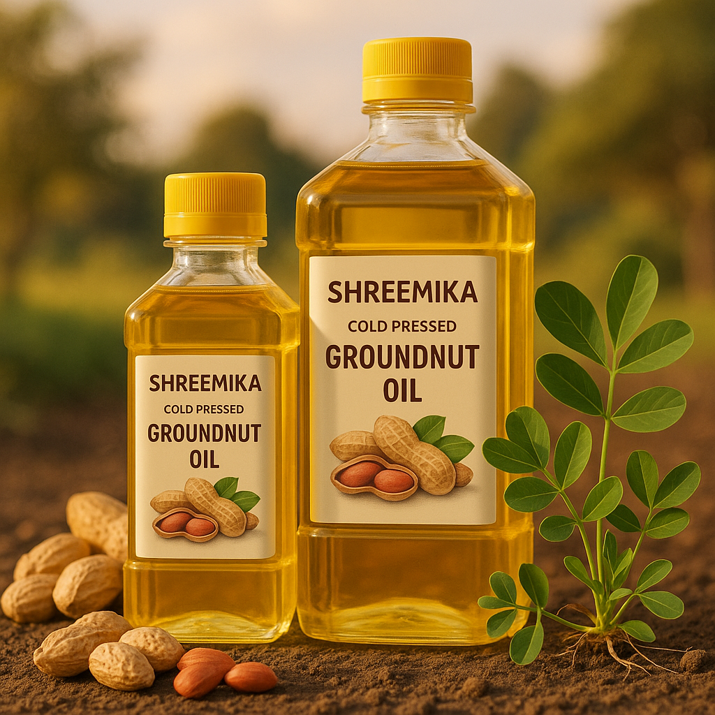 Cold Pressed Groundnut Oil