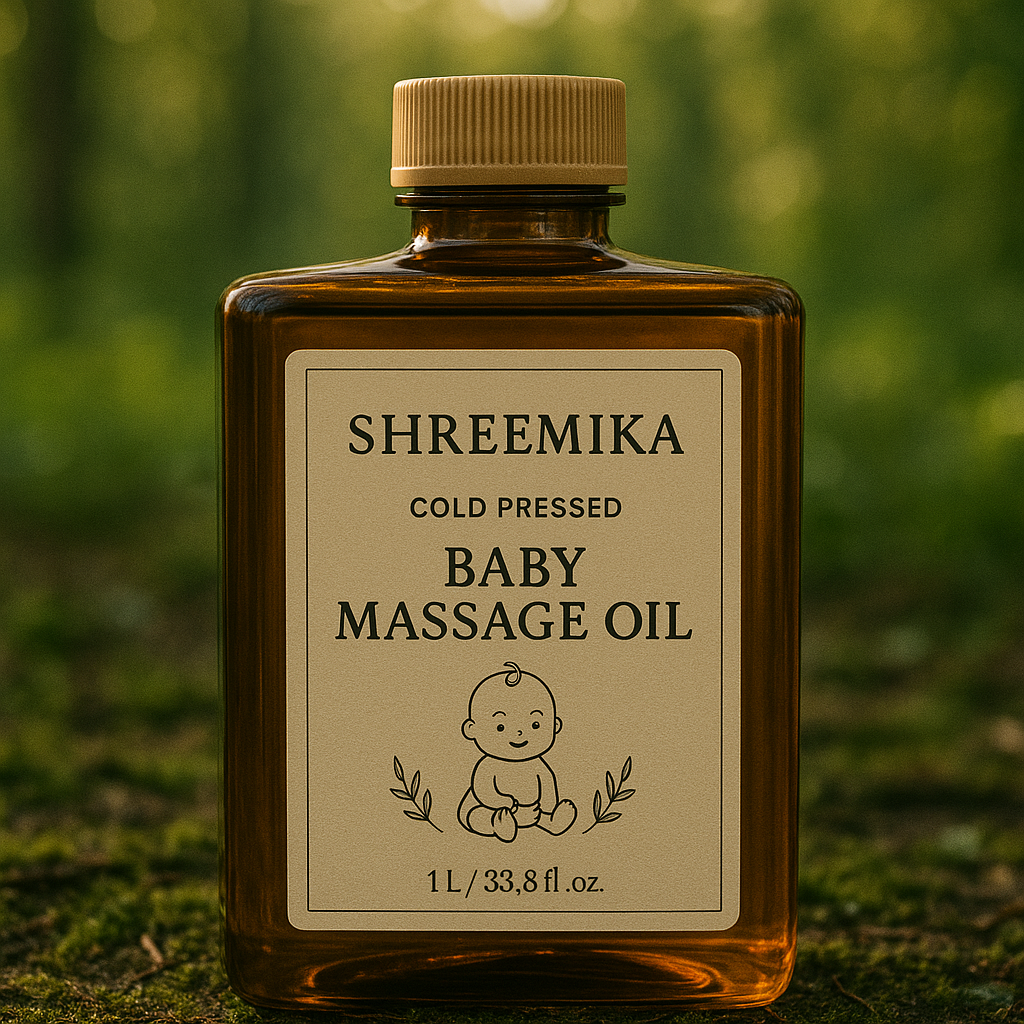 Cold Pressed Baby Massage Oil