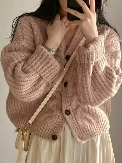 Chunky Knit Cardigan