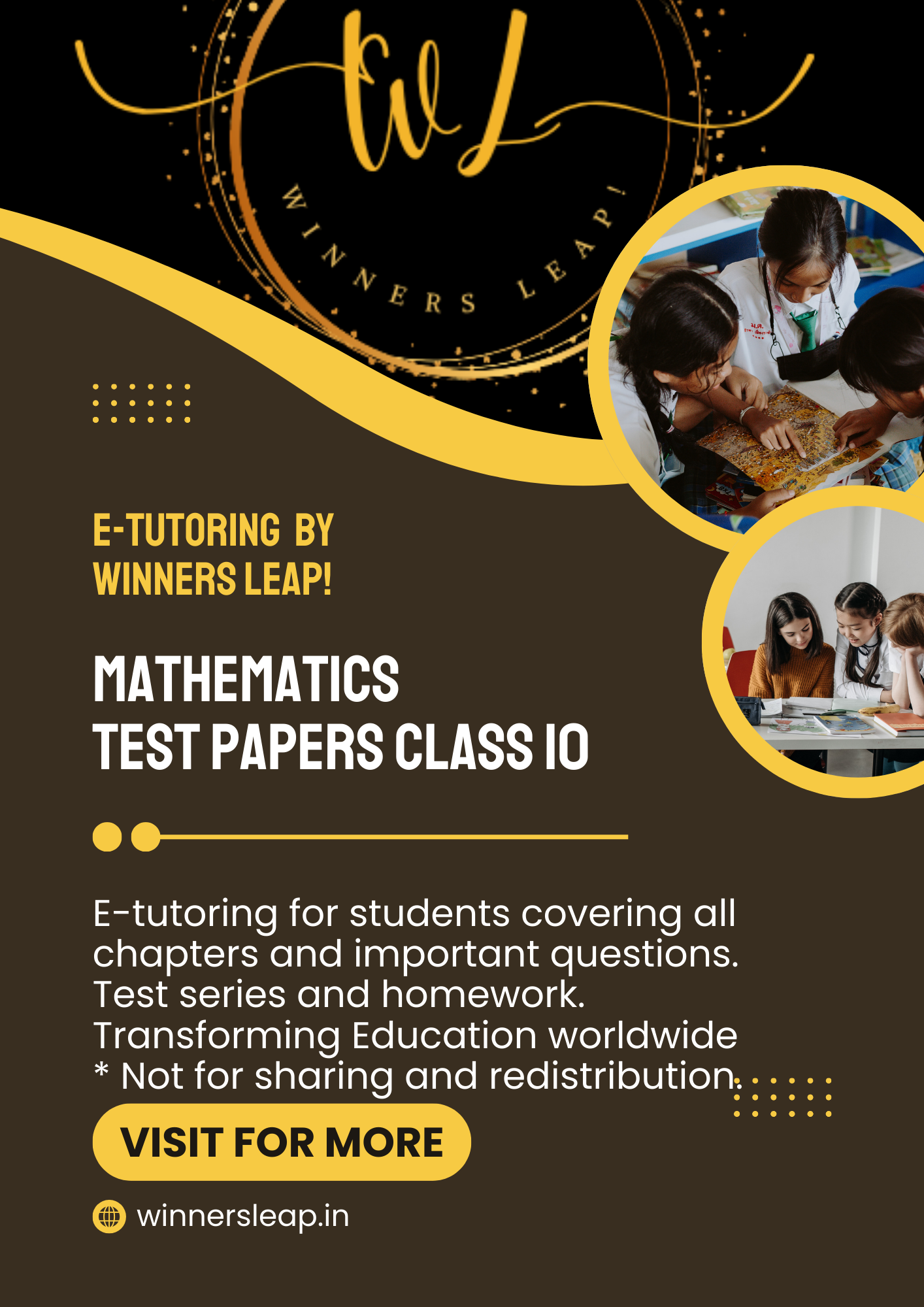 Mathematics Test Papers Class 10
