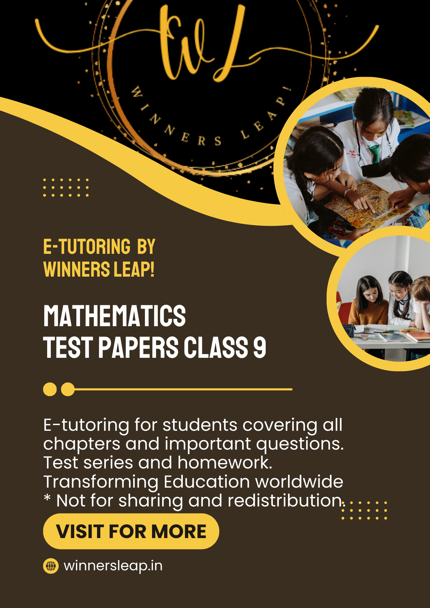 Mathematics Test Papers Class 9