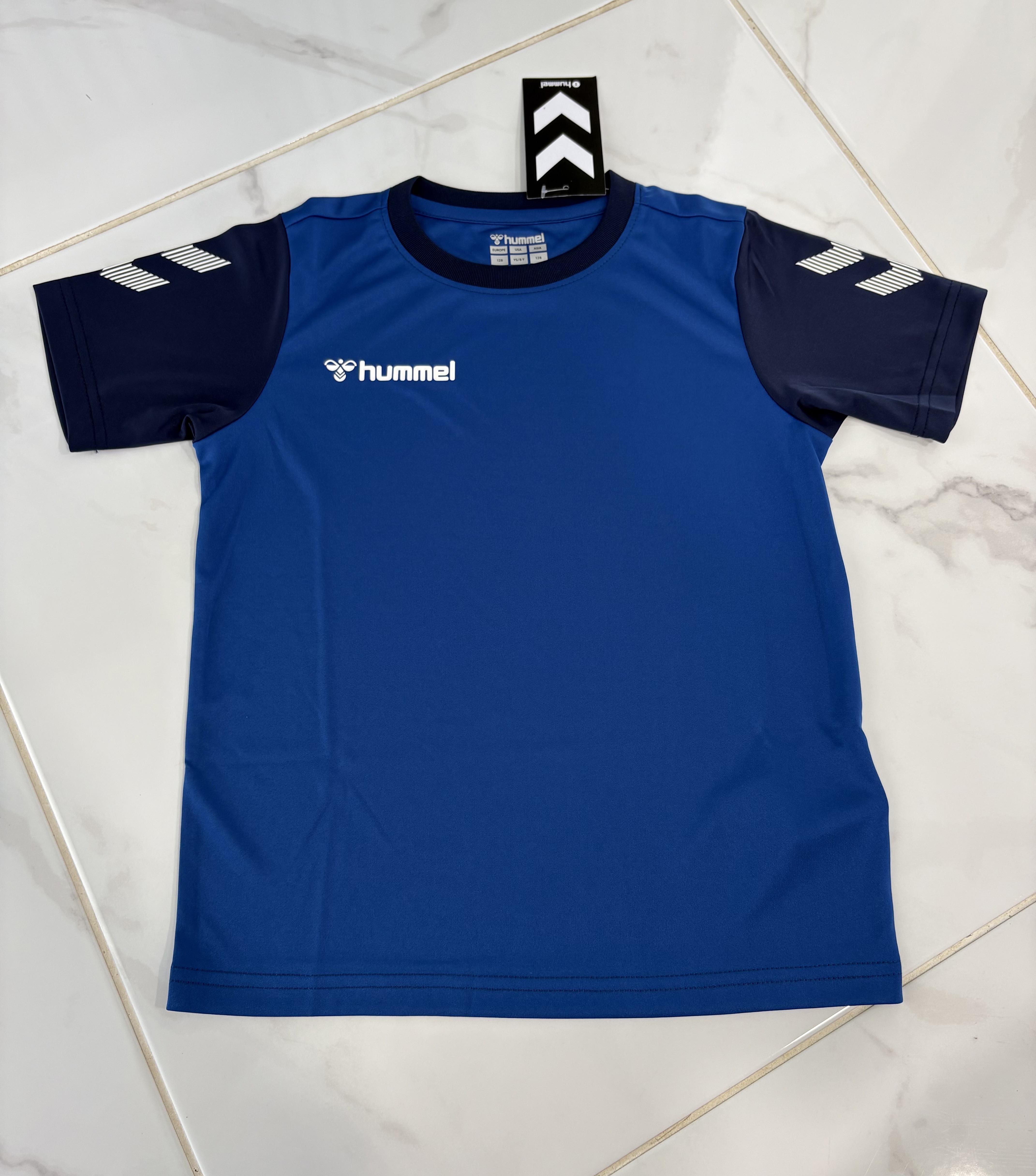 Hummel komplektukas mėlynas (128 dydis)