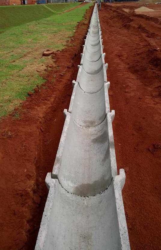 Tubo Concreto Canaleta - Meia Cana