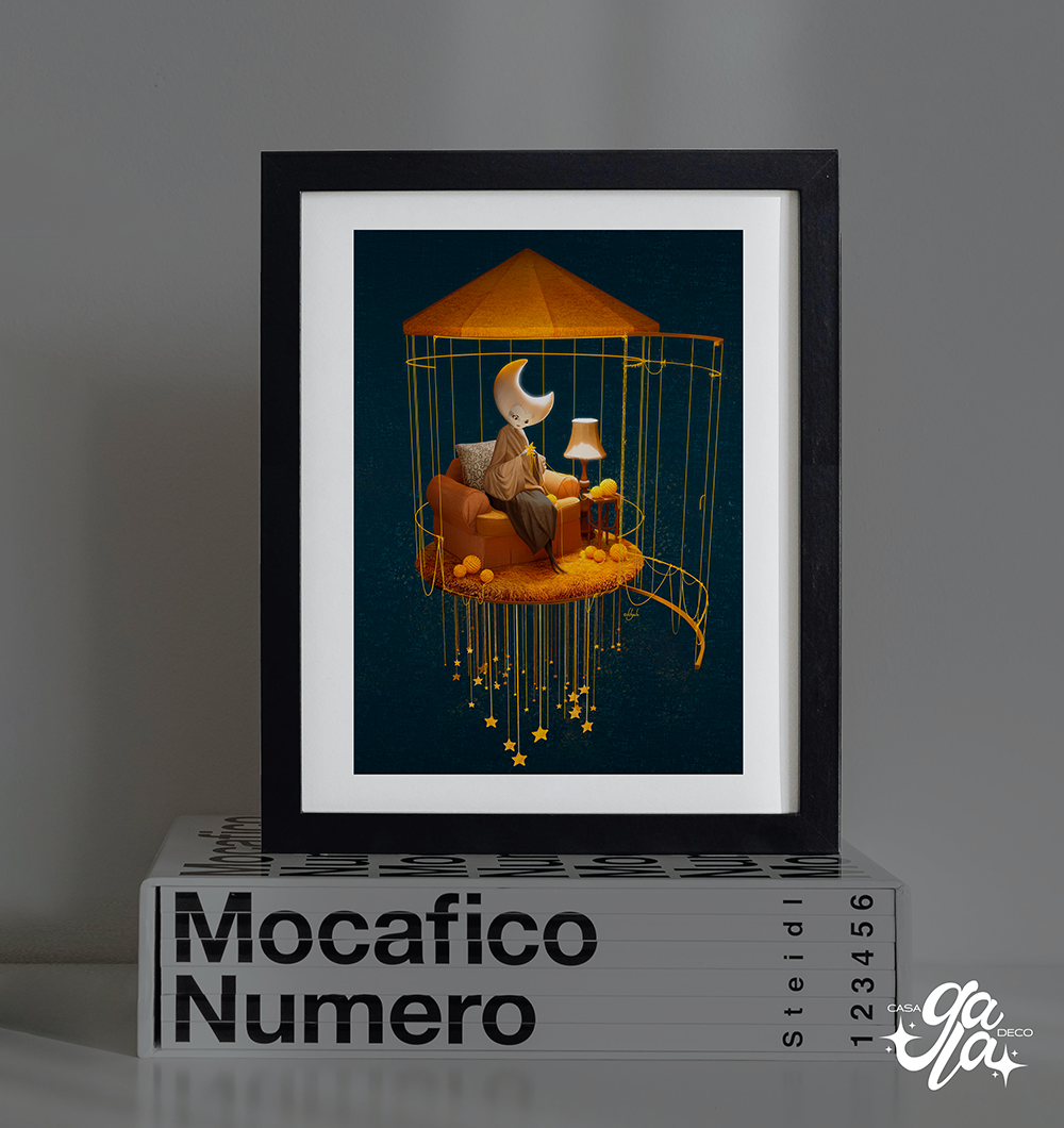 Cuadro Chico enmarcado