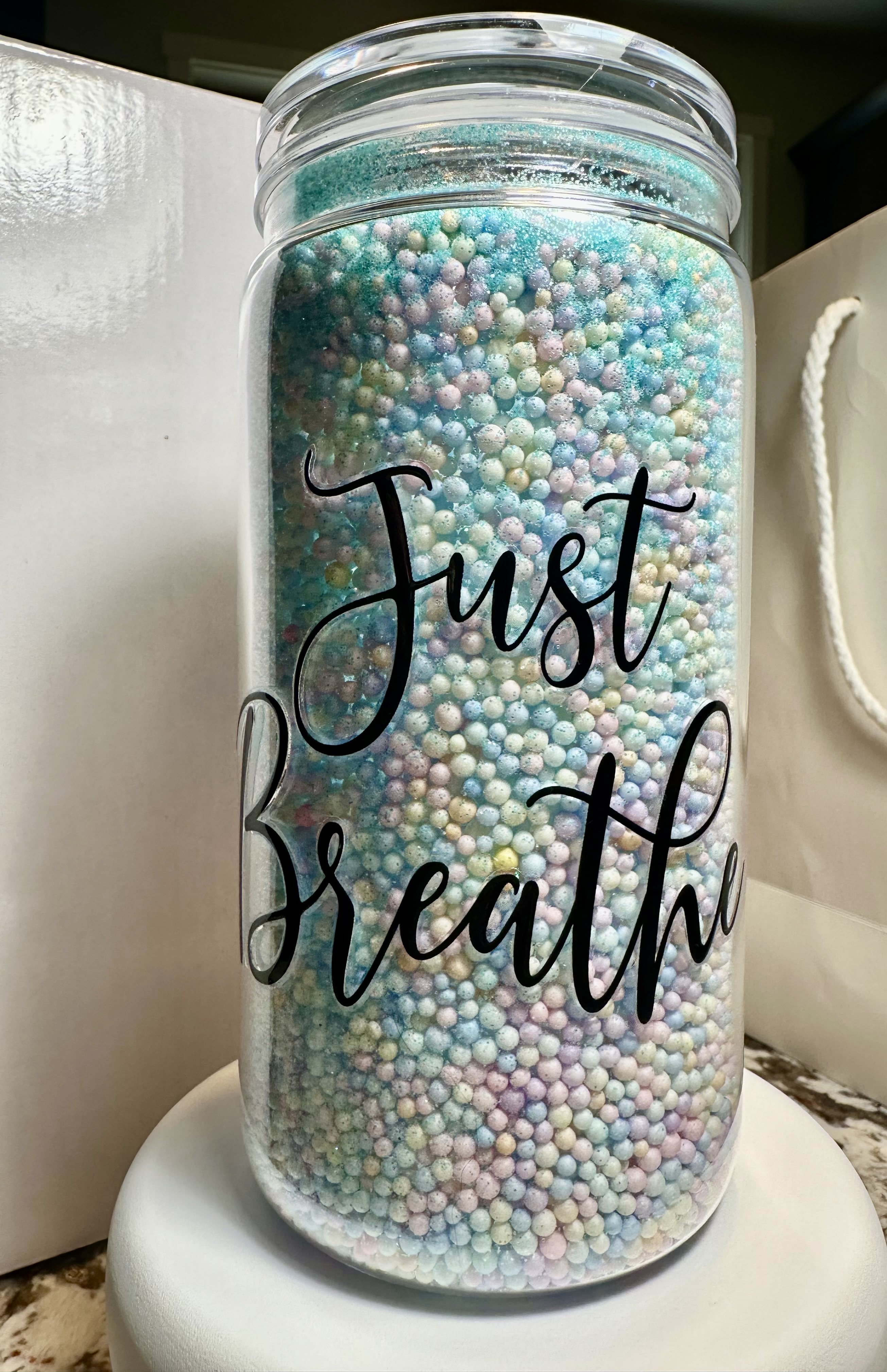 Vaso doble en imagen exclusiva   ( azuli)